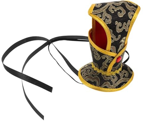 Sosoport Chapeau Hanfu Homme et Résistant pour Garçon Fille Coiffe Ancienne Chinoise pour Festivals Culturels et Représentations Historiques