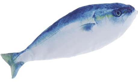 Gcljlmy Niedliche Federtasche Federmappe Stiftetasche Kosmetikum, kosmetisches Mittelum, kosmetisches Mittel Tasche Schminktaschen Make-up Bag Geschenk für Damen Student, Blauer Fisch 26x7.5cm