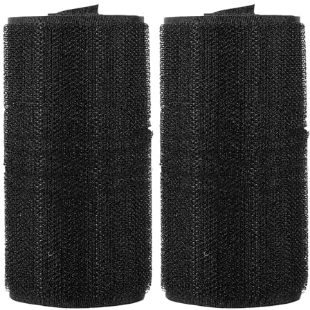 NAMOARLY Lot de 2 Cache-câbles Électriques pour Sol en Polyester, 1 Mètre, Ouverture Auto-agrippante, Protection Antidérapante pour Tapis, Organisateur de Câbles Réutilisable, Maison