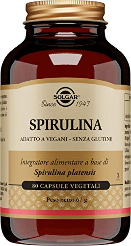 Solgar Spirulina - 250 ml - Capsula, Aumenta l'energia