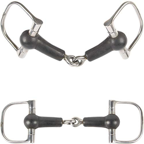 Harry´s Horse D-Trense mit Gummi-Mundstück 20mm, Größe:11.5