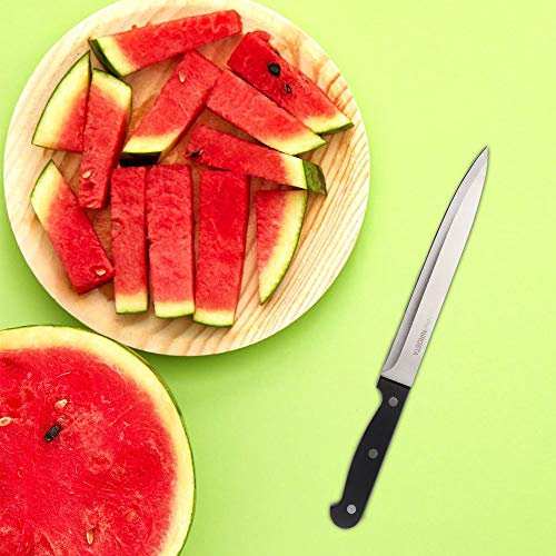 Nirosta Fackelmann Coltello per Arrosti, Acciaio, Argento