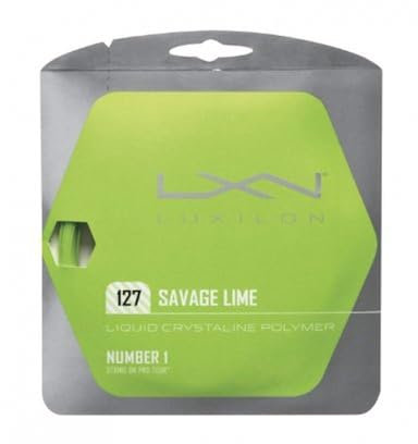 Luxilon Luxilon Unisex Tennissaite Savage 127, hellgrün, 200 Meter Rolle, 1,27 mm, WRZ902300 Luxilon Luxilon Unisex Tennissaite Savage 127, hellgrün, 200 Meter Rolle, 1,27 mm, WRZ902300