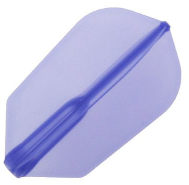 NineDartOut.us Cosmo Darts Fit Flight (Air) 3-pack smal dart-flygning (mörkblå)