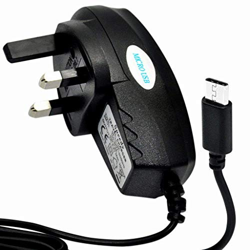 KP TECHNOLOGY Charger For Huawei P Smart 2020 / P Smart 2019 / Huawei Y7 / Y7p / Y6 / Y6p / Y6s / Y5 / Y5p / Y5 Prime / Y9 / Y8s / Y3 / Enjoy 9s / Honor 7S / Honor 8S - Mains Wall Charger (Micro USB)