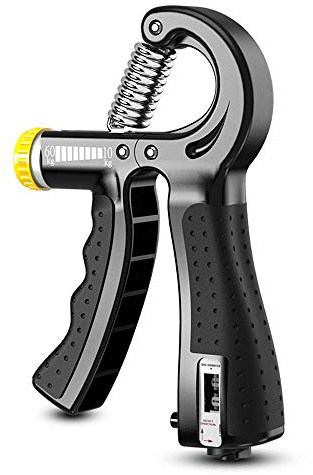 RGFITNESS Handtrainer Ring/Unterarm Trainingsgerät, Verstellbarer Handgriff-Übungsapparat - Stärken Sie Griff, Handpresse, Unterarmgriff, Handübung, Greifer, Fingerkraftverstärker