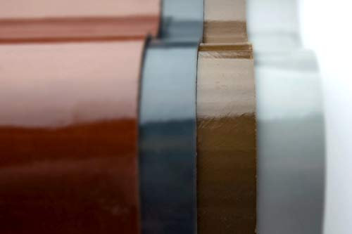 GFK Wellplatten Duraclad® Profil 177/51 P6 4 Farben, bis 8m Länge, Längenzuschnitt möglich | Terrabraun ähnlich RAL 8028 | Länge: 4000mm