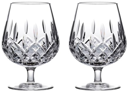 Waterford Connoisseur Lismore Brandy Balloon Set of 2