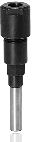 Mesee Graviermaschine Verlängerungsstange, 8mm Schaft Fräser Verlängerungsstange, Holzbearbeitung CNC-Fräser Spannzange Verlängerungsstange Trimmen Gravurmaschine Verlängerung Bohrfutterhalter