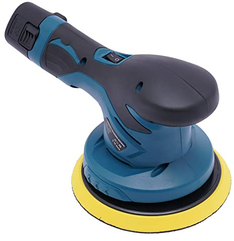 CheriMuMu Cordless Car Buffer Polisher, 6 Variable Speed Buffer Polisher Kit Portable Polishing Machine Kit with Rechargeable 12V Lithium Battery for Car Detailing Polishing and Waxing