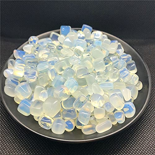 ICXLPMC Cristal Decorativo Ópalo Natural Grava Pulida Cristal de Roca Espécimen de Cuarzo E125 Piedra Natural Cristal Decoración del hogar Cristal Inicio Colecciones