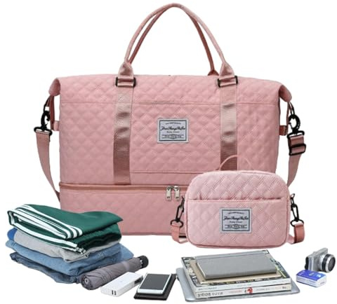Wasserabweisender Turnbeutel, 2 Stück, Leichter Rucksack, Schuhfach, Seesack, Trocken- und Nass-Trennrucksack, Mehrzwecktasche, wasserdichte Tasche, Sporttasche für Damen, Refer to,