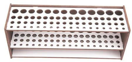 MOLERRI DIY Pinselhalter Aus, Ständer, Schreibtischständer, Organizer, Haltegestell für Pinsel, Trockner, Halter,
