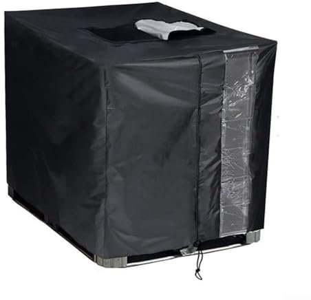 Besttoolifes Copertura protettiva per serbatoio dell'acqua IBC, copertura in alluminio, copertura solare 300L/600L/800L/1000L, cappuccio protettivo per serbatoio IBC, serbatoio dell'acqua piovana (800