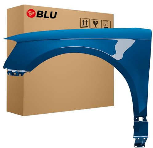 BLU Kotflügel Passend für Audi A3 8P II-generation LIFT LX5V Links Blau | 2008-2012 | Vorderseite Vorne | Lackiert | Einbaufertig