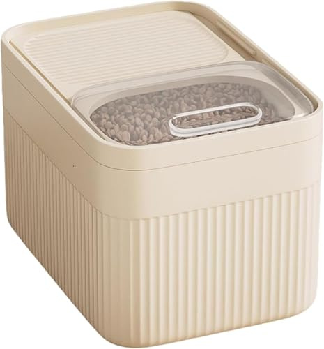 Récipient Hermétique de Stockage d'aliments pour Animaux Domestiques, Container Croquette, Conteneur Croquettes Chien, Boîtes à Nourriture pour Chien Hermétiques et Chats,Seau de stockage de nourritur