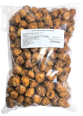 Nuez de Macadamia Garrapiñada 1 Kg - Nueces de Macadamia Garrapiñadas - Solo Azucar y Agua