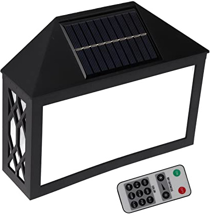 RASTKY Señal de Dirección LED Solar de Alto Brillo, Control Remoto, Bricolaje para Casas, Estudios, Tiendas, Luz Solar Impermeable para Números de Casa