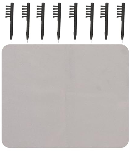 HONMEET Kit de Nettoyage pour Entretien et Batterie 1 Set pour Appareils Auditifs Brosses et Lavettes en Abs et Tissu Léger Noir Couleur Aléatoire Voyage et Paquet à Main