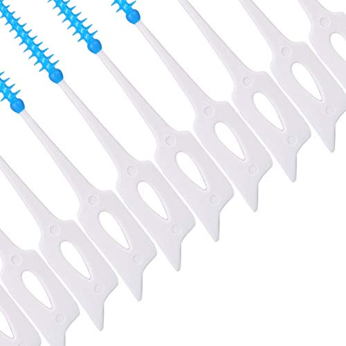 TOPINCN Stuzzicadenti Interdentali Ecologici Comodo Set di Strumenti Dentali Pulizia Delicata 80 Pezzi (#1)