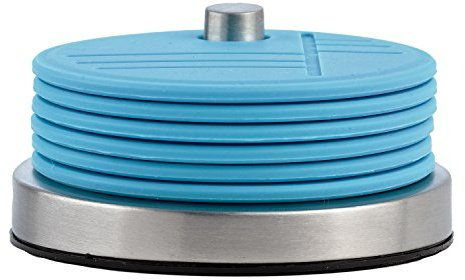 ZONE Denmark CONFETTI Glasuntersetzer mit halter - türkis