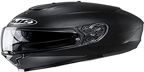 HJC Helmets Unisex – Erwachsene NC Motorrad Helm, Schwarz, L