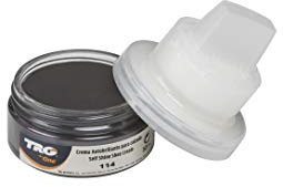 TRG the One Self Shine Shoe Cream, Selbstglanzcreme mit natürlichen Wachsen, Grau (114 Light grey), 50 ml