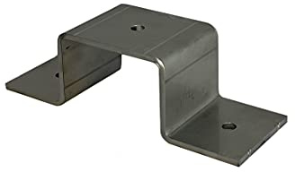 Abrazadera de tubo rectangular de acero inoxidable 30 x 20, 40 x 20, 40 x 30, 50 x 20, 50 x 30, 60 x 20, 60 x 30, 60 x 40 mm.