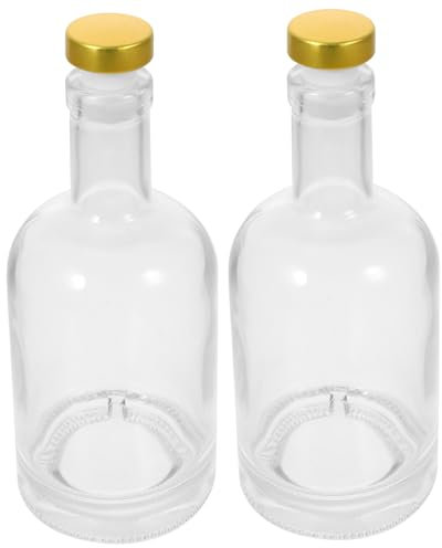 2 Pièces En Verre De Vodka Grand Malo Carafe à Whisky Liqueurs Bouteilles En Verre 375ml En De Whisky Carafe à Voyage Embouteillage Phoque