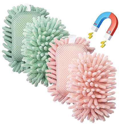 Mr. Pen- Microfiber Shag Whiteboard Eraser, 4 Pack, White Board Erasers Dry Erase