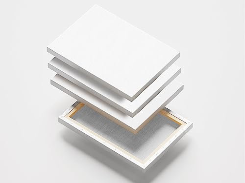 WHITE BOARD GAME 4 Packung Leinwand zum Bemalen 30x40 cm