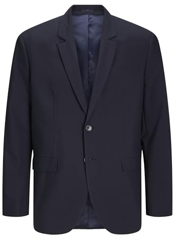 JACK & JONES Jprbushwick Harry Blazer Reg Fit Noos Giacca, Blu Scuro/vestibilità: vestibilità Regolare, 58 Uomo