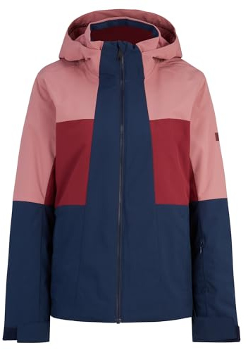 Ziener TASSILA Chaqueta de esquí y snowboard para mujer, transpirable, impermeable, azul marino, talla 38