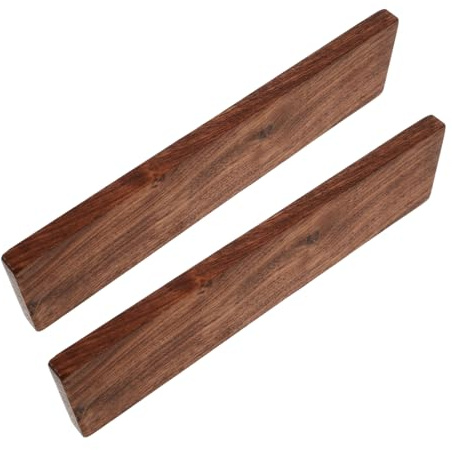 KONTONTY 2piezas Bloques De Madera Para Tallar Unidades Madera De Nogal Negro Gruesa Óptima Para Carving Manualidades y Bricolaje Creativo Fino y Superficie Lisa Segura Para Niño Niña y Art