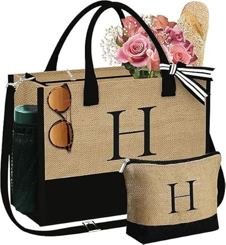 KUOL-KIDS Strandtasche Groß Familie XL Strand Taschen Grosse Damen Faltbare Beach Bag Herren Tote Wasserdichte Strandzubehör Sporttasche H