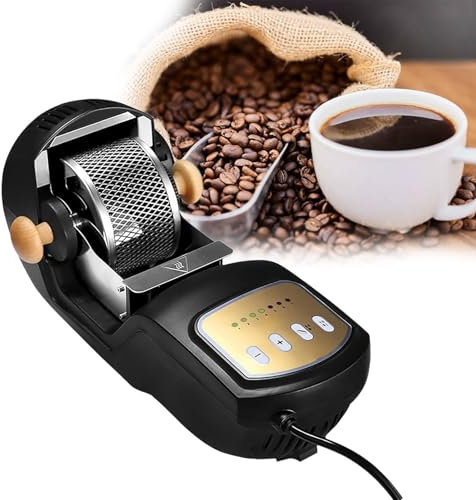 GESAIDES Tostadoras de Café Eléctricas para Uso Doméstico, Máquina Tostadora de Café en Grano, Tostadora de Café en Grano, Máquina Tostadora de Café Comercial