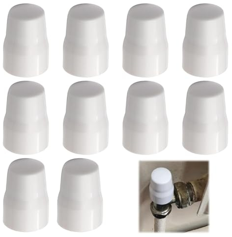 20-25mm Universal Radiator Caps, White Radiator Decorative Covers（10pcs）