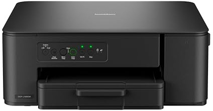 Brother DCP-J1260W Wireless, A4 Inkjet Printer|all-in-one (Print/Copy/Scan)|Wi-Fi/USB 2.0|A4|2-Sided Print|Photos|Inks Included|UK Plug