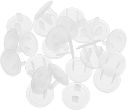Yardwe 100stücke Steckdosenabdeckungen Kindersicher Transparent für Us-steckdosen Steckerkappen Berührungssicher Schutz für Zuhause und Büro