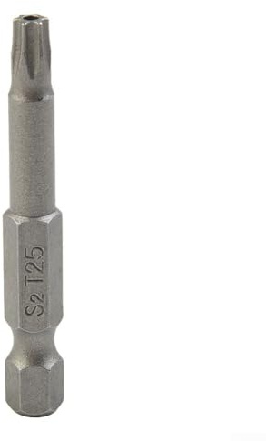 10 Stück 50 mm für T25 für Torx-Schraubendreher-Bits, 1/4 Zoll Sechskantschaft, magnetisches Schraubendreher-Set für elektrische und wiederaufladbare Schraubendreher, Reparaturwerkzeuge aus legiertem
