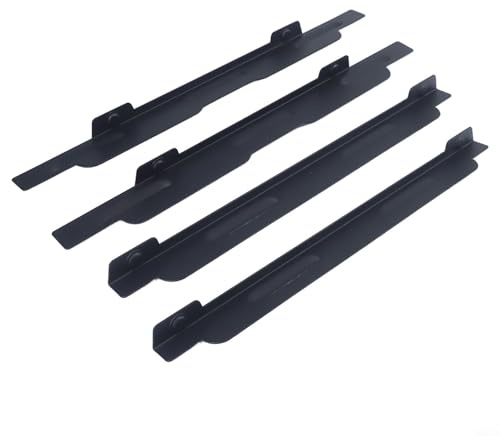 Pare-vent pour plancha de 36 pouces, pare-vent en 430 avec aimant, résistant à la chaleur jusqu'à 200 °C, économise le propane, récupérateur de graisse et étagère latérale, noir