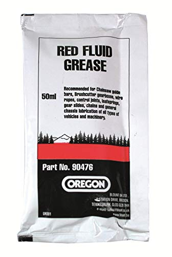 Oregon 90476 - Rosso fluido bustina grasso 50ml per la lubrificazione a barre motosega pignoni naso