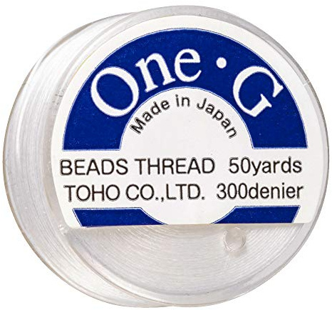 Toho One-G Perlengarn, 15 m Spule 46 Meters weiß