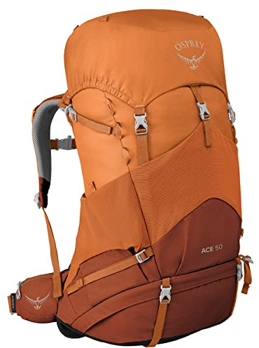 Osprey Ace 50 Wanderrucksack für Kinder, unisex - Orange Sunset O/S