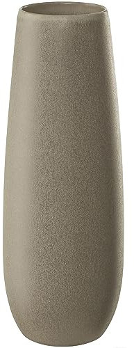 ASA 91032171 ease Vase, Steingut, Braun, 32cm