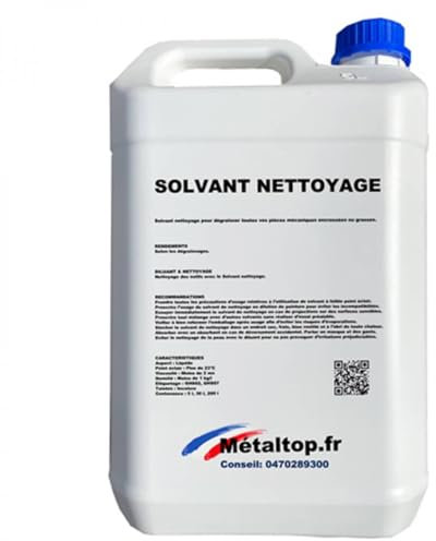 Metaltop - Solvant Nettoyage - IIncolore - RAL Incolore - Pot 60 L