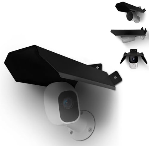 Copertura universale per telecamera di sicurezza, protezione solare e pioggia, tetto protettivo per telecamera esterna a cupola/proiettile