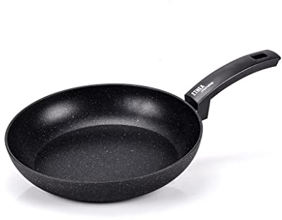 Moneta Etnea Evolution Padella Antiaderente 26 cm, Padella Induzione con Rivestimento Effetto Pietra Artech Stone Ultra, Alluminio Forgiato - Made in Italy