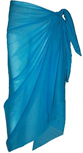 P4F Premium Cotton Sarong 100cm x 200cm (Turquoise)