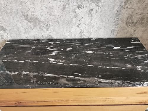 Ti Arrediamo Mensola in Marmo Portoro Silver Lucida Misura 120x50x3cm FOTO REALI,mensola appoggio bagno, mensole appoggio lavabo, mensole bagno per lavandino